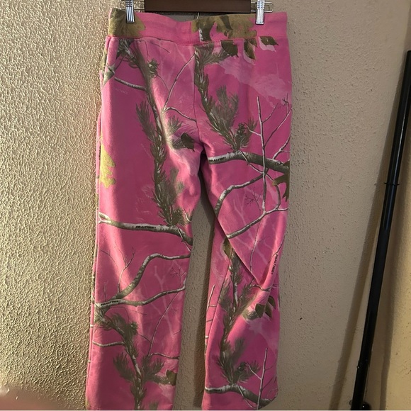 Realtree Hot Pink Camouflage Sweatpants Size Large - Picture 4 of 9